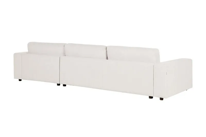 Ersi Kulmasohva 4-istuttava - Valkoinen/Musta - Huonekalut - Sohva - Kulmasohva