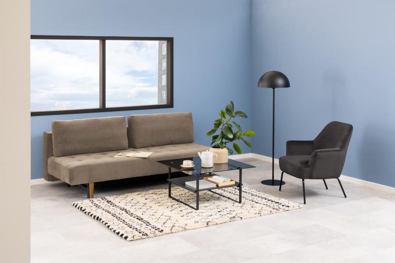 Faura Vuodesohva 3-istuttava - Beige - Huonekalut - Sohva - Vuodesohva - 3 istuttava vuodesohva