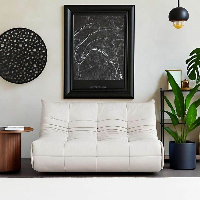 Feylorin 2-istuttava sohva - Valkoinen - Huonekalut - Sohva - 2:n istuttava sohva