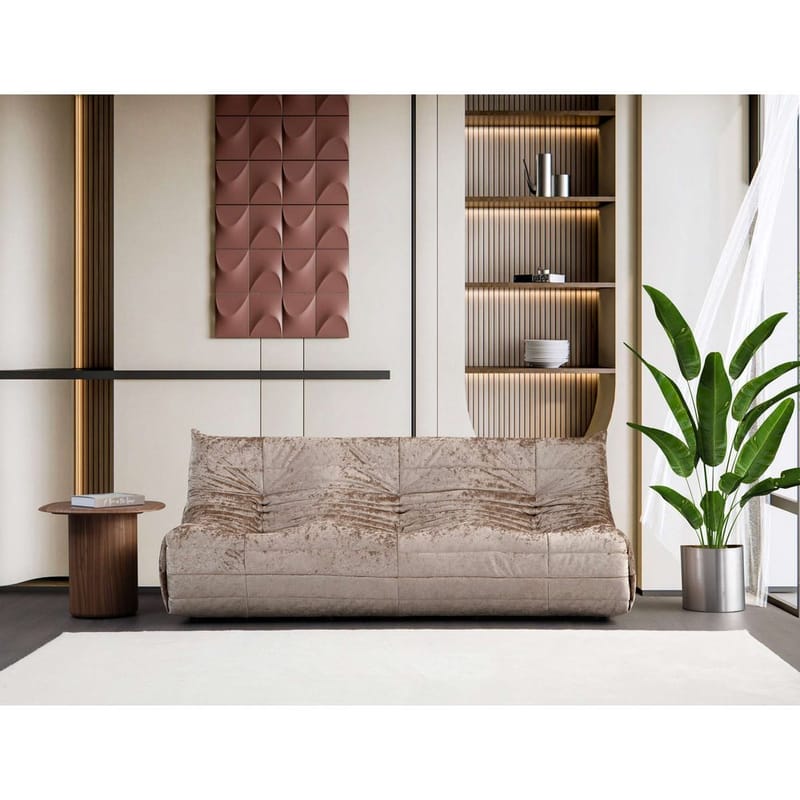 Feylorin 3-istuttava sohva - Kermanvalkoinen - Huonekalut - Sohva - 3:n istuttava sohva