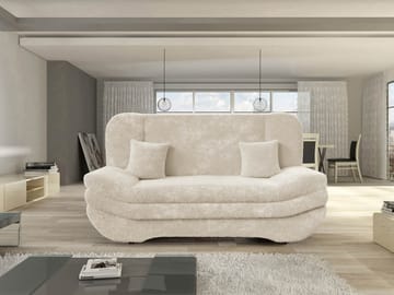 Figurelle 3-istuttava vuodesohva - beige - Huonekalut - Sohva - Vuodesohva