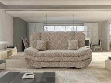 Figurelle 3-istuttava vuodesohva - beige - Huonekalut - Sohva - Vuodesohva