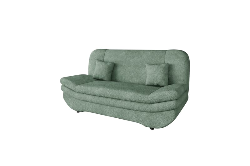 Figurelle Vuodesohva 2-istuttava Bouclé - Vihreä - Huonekalut - Sohva - Vuodesohva