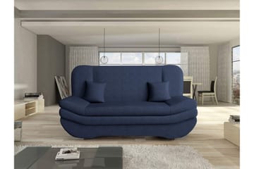 Figurelle Vuodesohva 2-istuttava Chenille - Sininen - Huonekalut - Sohva - Vuodesohva