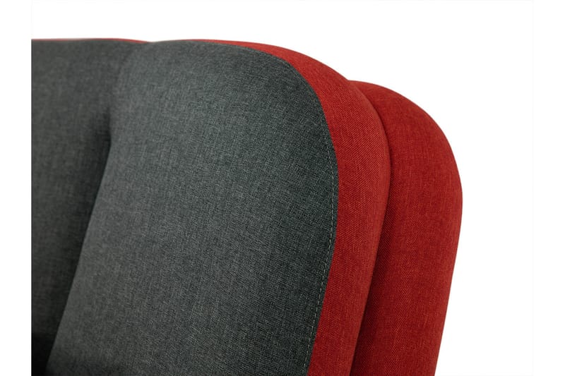 Figurelle Vuodesohva 2-istuttava Plyysi - Harmaa - Huonekalut - Sohva - Vuodesohva
