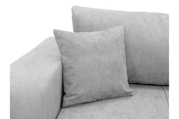 Flo Vuodesohva 3-istuttava Plyysi - Beige - Huonekalut - Sohva - Vuodesohva - 3 istuttava vuodesohva