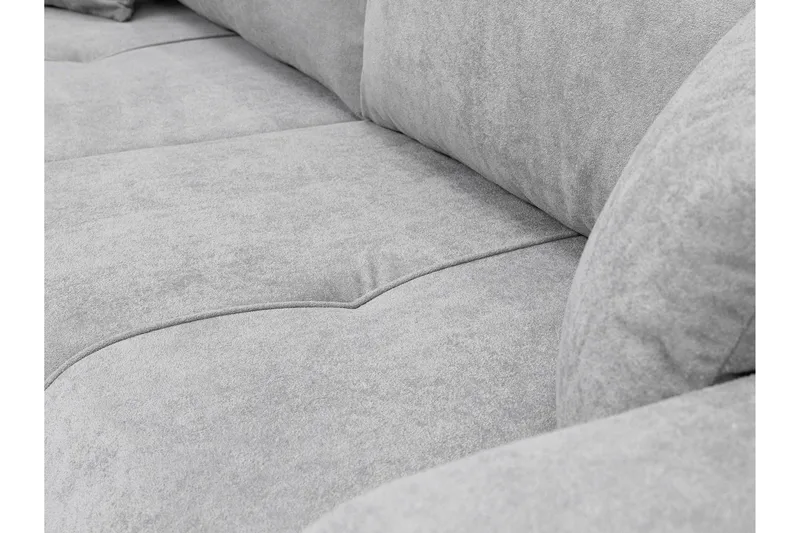 Flo Vuodesohva 3-istuttava Plyysi - Beige - Huonekalut - Sohva - Vuodesohva - 3 istuttava vuodesohva