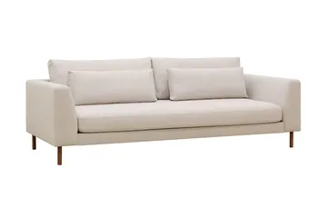 Florenz 3-istuttava Kangassohva - Beige - Huonekalut - Sohva - 3:n istuttava sohva