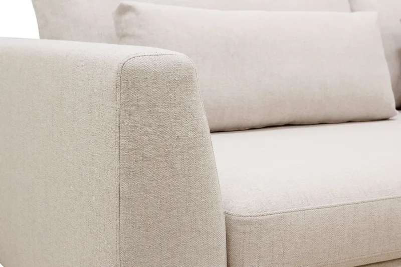 Florenz 3-istuttava Kangassohva - Beige - Huonekalut - Sohva - 3:n istuttava sohva