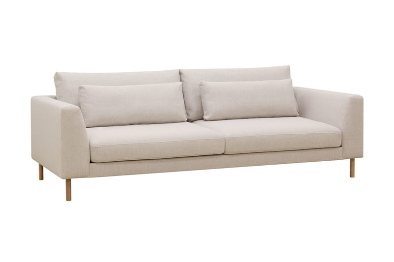 Florenz 3-istuttava Kangassohva - Beige - Huonekalut - Sohva - 3:n istuttava sohva