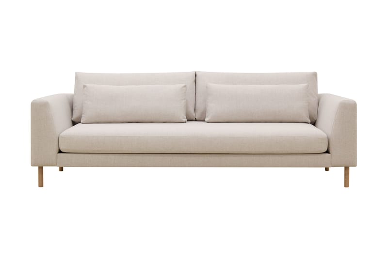 Florenz 3-istuttava Kangassohva - Beige - Huonekalut - Sohva - 3:n istuttava sohva