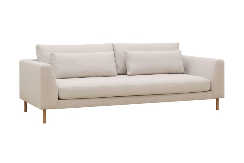 Florenz 3-istuttava Kangassohva - Beige - Huonekalut - Sohva - 3:n istuttava sohva