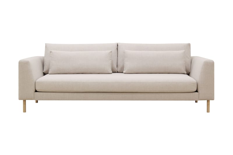 Florenz 3-istuttava Kangassohva - Beige - Huonekalut - Sohva - 3:n istuttava sohva