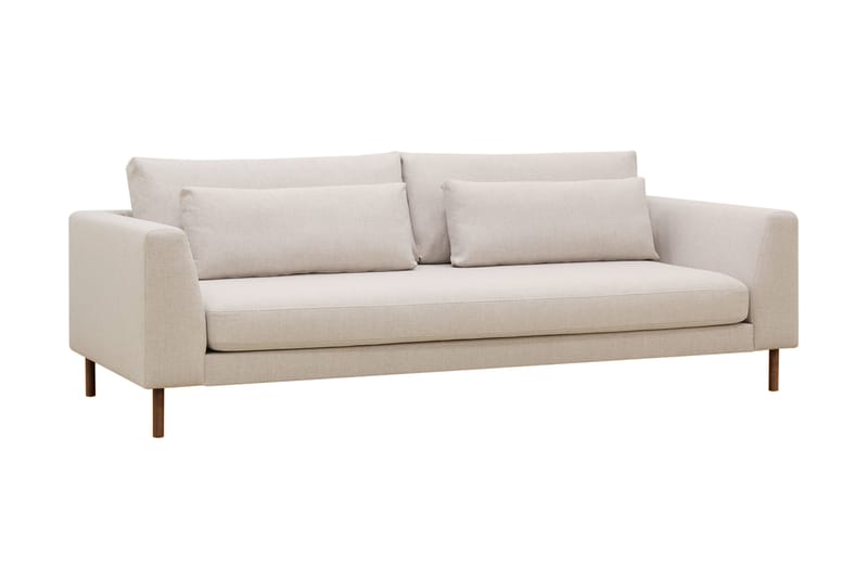 Florenz 3-istuttava Kangassohva - Beige - Huonekalut - Sohva - 3:n istuttava sohva