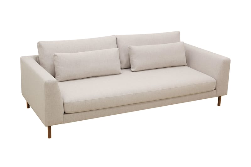 Florenz 3-istuttava Kangassohva - Beige - Huonekalut - Sohva - 3:n istuttava sohva