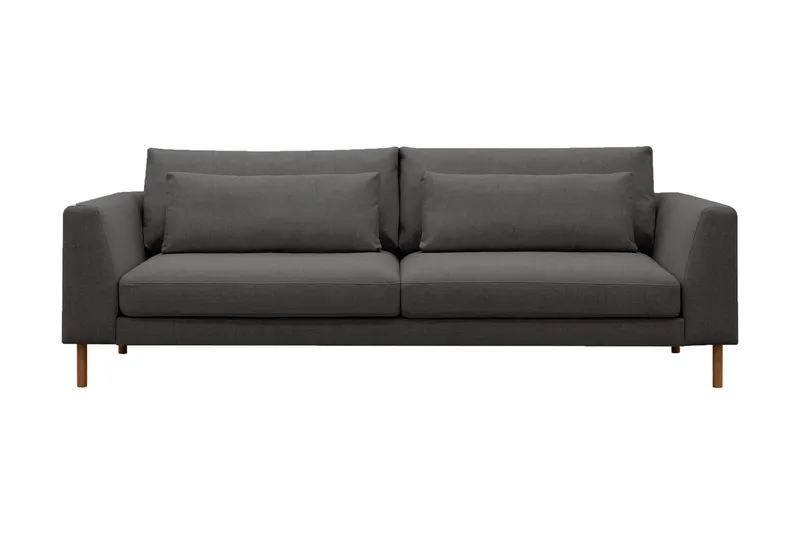 Florenz 3-istuttava Kangassohva - Tummanharmaa - Huonekalut - Sohva - 3:n istuttava sohva