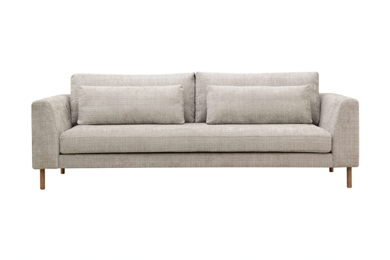 Florenz 3-istuttava Sohva Chenillellä - Harmaa / Beige - Huonekalut - Sohva - 3:n istuttava sohva