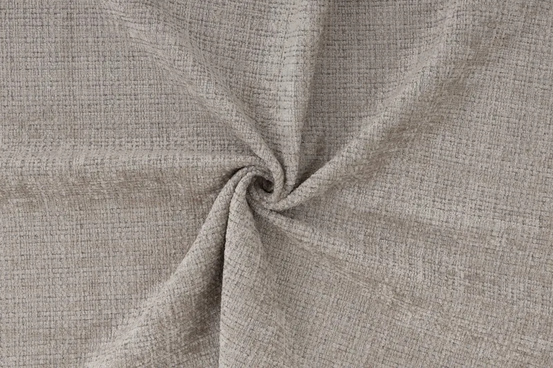 Florenz 4-istuttava Oikeakätinen U-muotoinen Sohva Divaanilla ja Divaanituolilla Chenillellä - Harmaa / Beige - Huonekalut - Sohva - U-Sohva