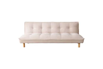 Gertrud 2-istuttava sohva - Beige - Huonekalut - Sohva - Vuodesohva