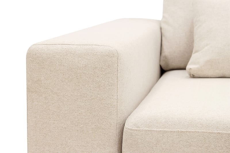 Grande 5-istuttava Sohva divaanilla Oikea - Beige Kangas - Huonekalut - Sohva - Divaanisohva