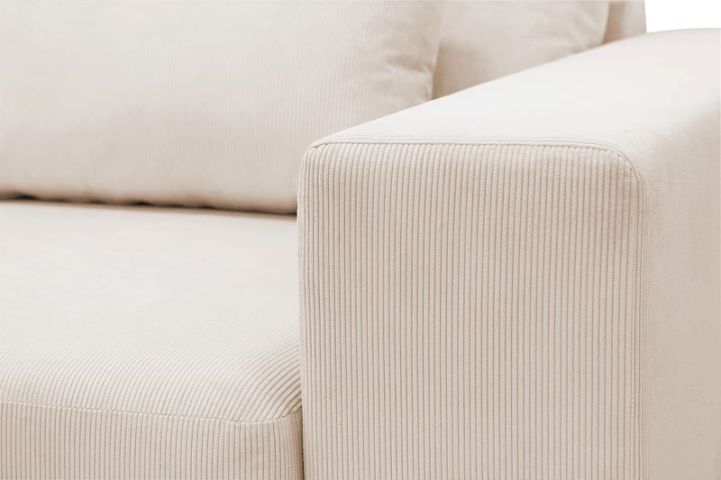 Grande 5-istuttava Sohva divaanilla Vasen - Beige Manchester - Huonekalut - Sohva - Divaanisohva