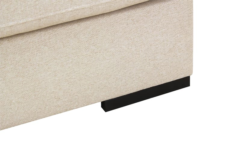 Grande Iso 7-istuttava U-Sohva Divaanilla Oikea - Beige Kangas - Huonekalut - Sohva - Divaanisohva