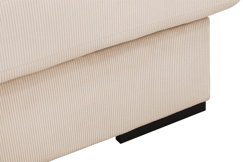 Grande Iso 7-istuttava U-Sohva Divaanilla Oikea - Beige Manchester - Huonekalut - Sohva - Divaanisohva