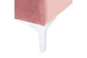 Hörnsektion Beliani Evja Blå Rose - Huonekalut - Sohva - Moduulisohva - Kulmamoduuli