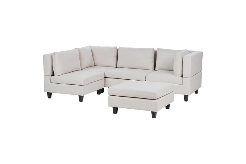 Hörnsoffa Beige, Black - Huonekalut - Sohva - Moduulisohva