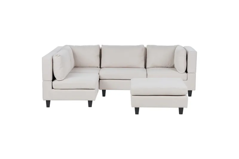 Hörnsoffa Beige, Black