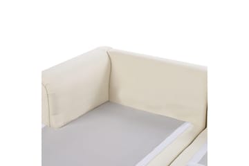 Hörnsoffa Beliani Kohlo Högervänd Beige - Huonekalut - Sohva - Sohvaryhmä