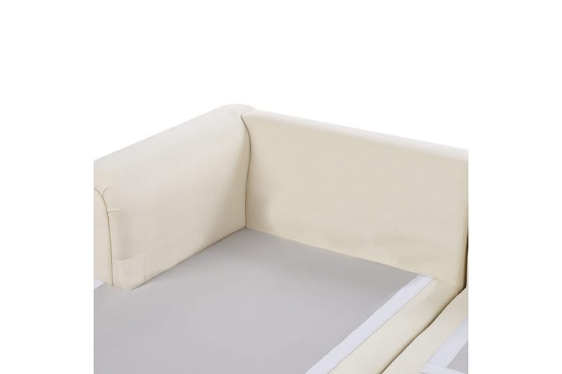 Hörnsoffa Beliani Kohlo Högervänd Beige - Huonekalut - Sohva - Sohvaryhmä
