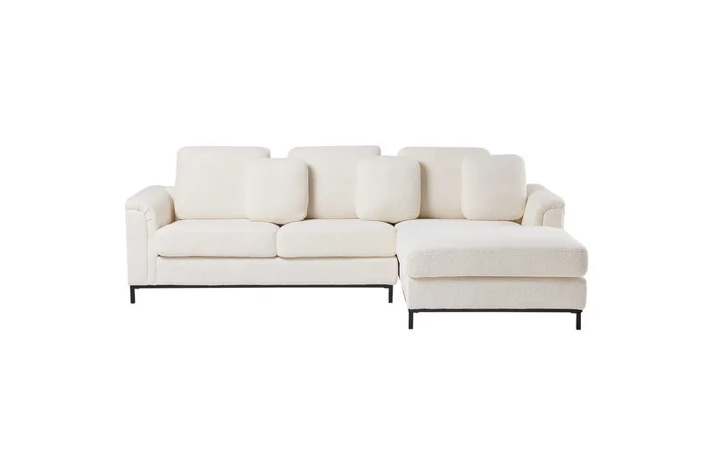 Hörnsoffa Beliani Oslo Högervänd Right-faced - Huonekalut - Sohva - Divaanisohva