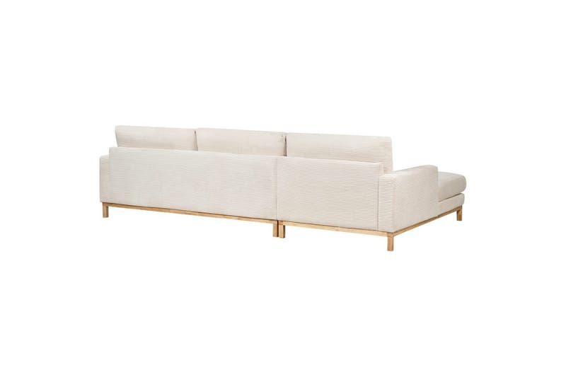 Hörnsoffa Beliani Siggard Beige, ljust trä Beige||Light colored wood VALUE_MISSING_1 - Huonekalut - Sohva - Sohvaryhmä