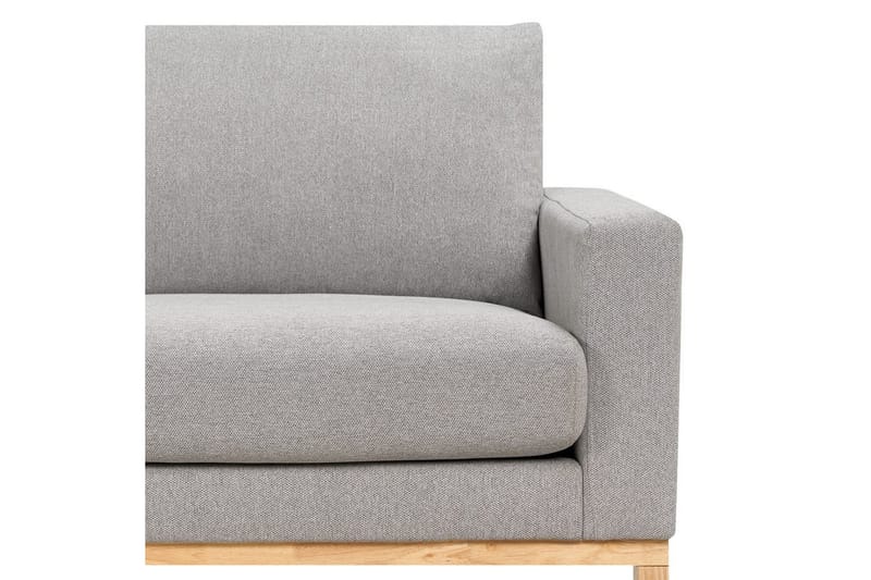 Hörnsoffa Beliani Siggard Beige, ljust trä Graphite grey||Light colored wood VALUE_MISSING_4 - Huonekalut - Sohva - Sohvaryhmä