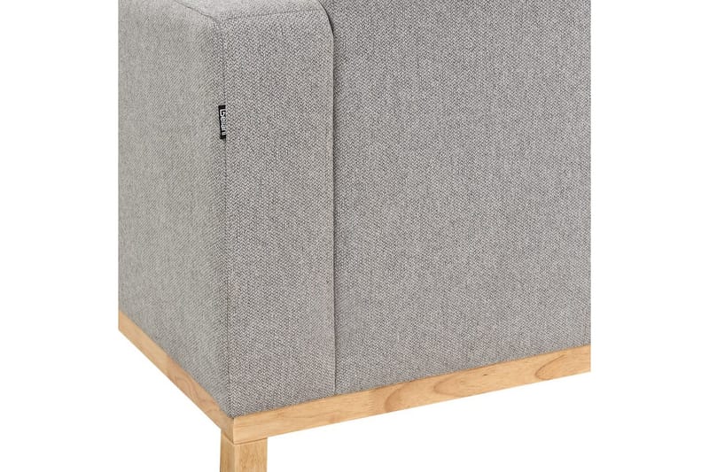 Hörnsoffa Beliani Siggard Beige, ljust trä Graphite grey||Light colored wood VALUE_MISSING_4 - Huonekalut - Sohva - Sohvaryhmä