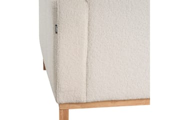 Hörnsoffa Beliani Siggard Beige, ljust trä White||Light colored wood VALUE_MISSING_3 - Huonekalut - Sohva - Sohvaryhmä