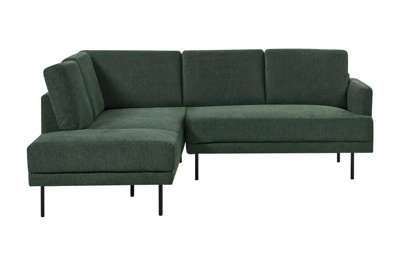 Hörnsoffa Grön, Svart Vänstervänd, undefined