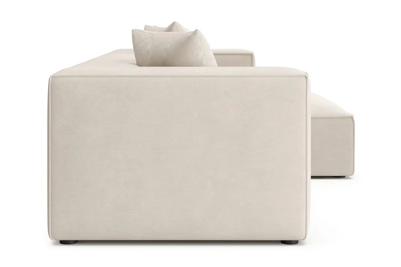 Havana matala 3-istuttava sohva, jossa on puolta vaihdettava divaaniosa - Beige - Huonekalut - Sohva - Divaanisohva - 3 istuttava sohva divaanilla