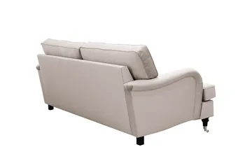 Howard Classic 3-istuttava samettisohva - Beige - Huonekalut - Sohva - 3:n istuttava sohva