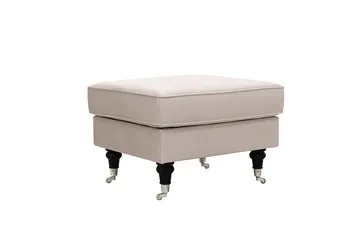 Howard Classic -sohvaryhmä, 3-istuttava sohva ja rahi sametissa - Beige - Huonekalut - Sohva - Sohvaryhmä
