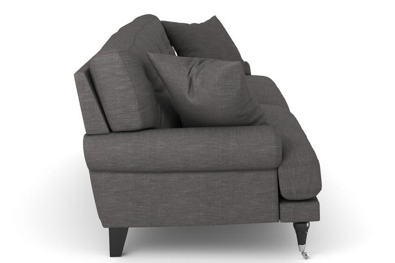 Andrew 2-istuttava Kangassohva - Tummanharmaa - Huonekalut - Sohva - 2:n istuttava sohva