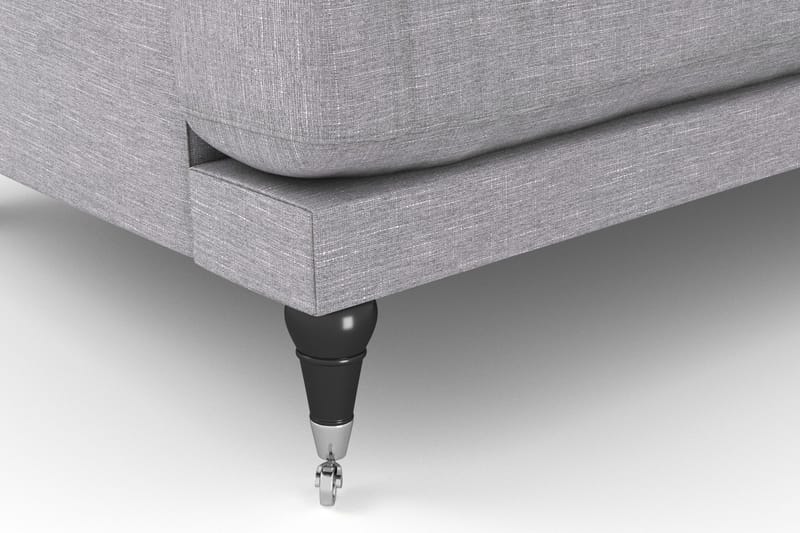 Andrew 3-istuttava Kangassohva - Harmaa - Huonekalut - Sohva - 3:n istuttava sohva