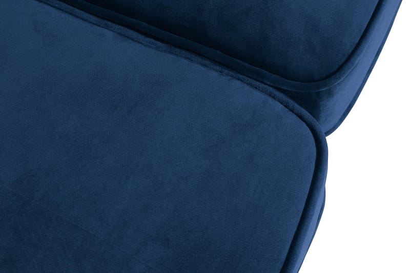 Chesterfield Lyx 3-istuttava Samettisohva – Syvä sohva - Sininen - Huonekalut - Sohva - Howard-sohvat