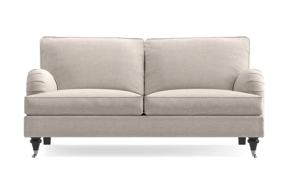 Howard Classic 2-istuttava kangassohva beige
