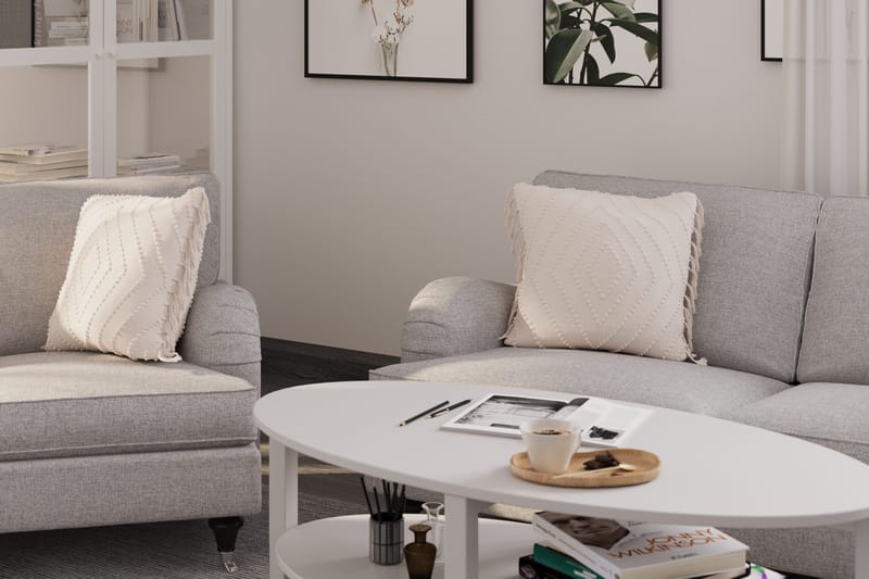 Howard Classic 2-istuttava Kangassohva - Harmaa - Huonekalut - Sohva - Howard-sohvat