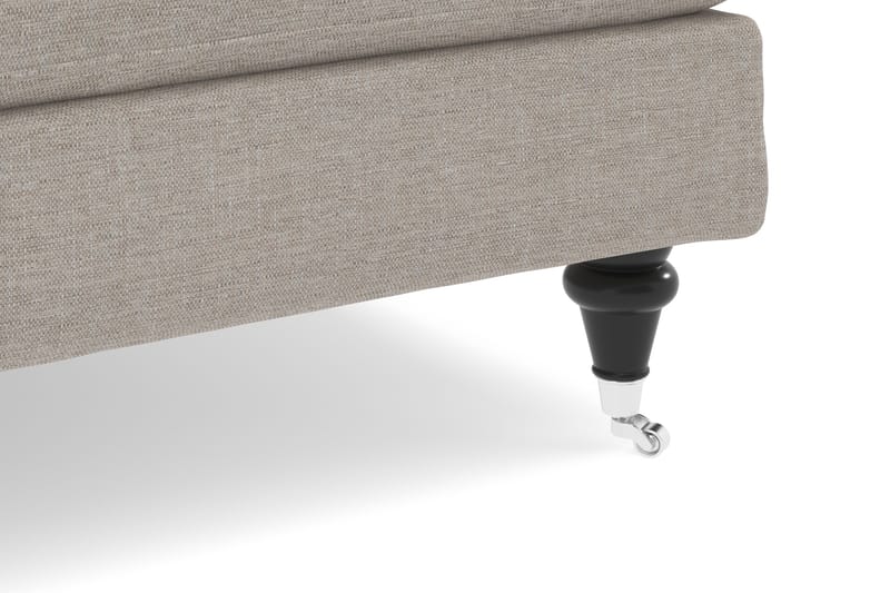 Howard Classic 3-istuttava Kaareva Kangassohva - Beige - Huonekalut - Sohva - Howard-sohvat