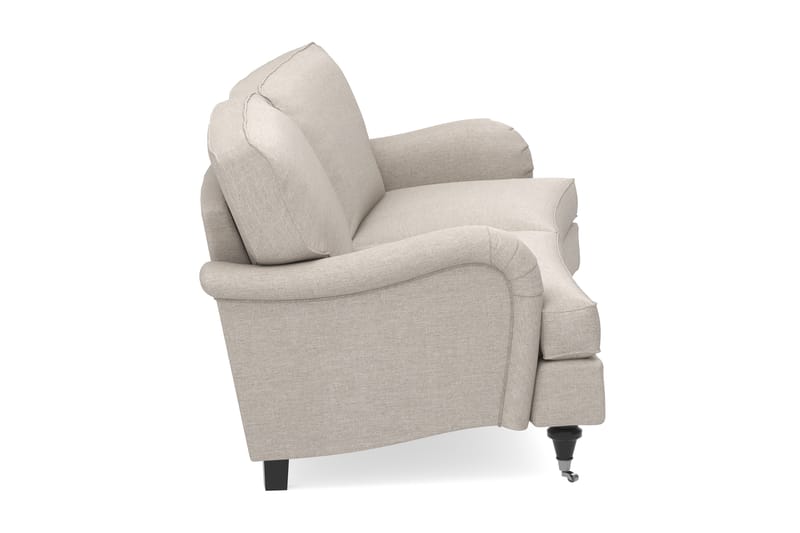 Howard Classic 3-istuttava Kaareva Kangassohva - Beige - Huonekalut - Sohva - Howard-sohvat