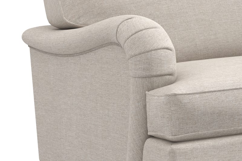 Howard Classic 3-istuttava Kaareva Kangassohva - Beige - Huonekalut - Sohva - Howard-sohvat