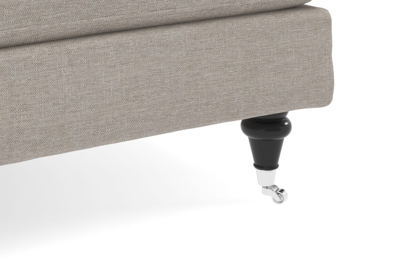 Howard Classic 3-istuttava Kaareva Kangassohva - Beige - Huonekalut - Sohva - Howard-sohvat